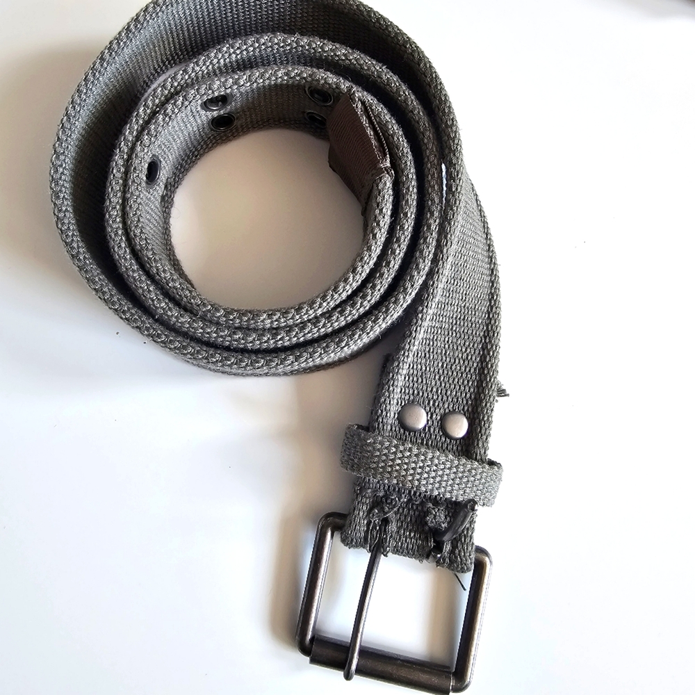 Calvin Klein Canvas Belt Olive